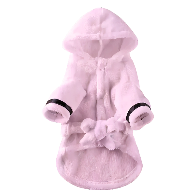 WagBalance™ CozyDry Warm & Absorbent Dog Bathrobe