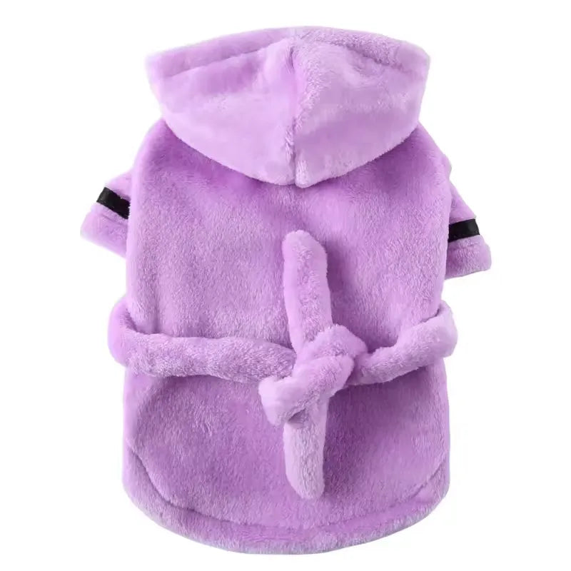 WagBalance™ CozyDry Warm & Absorbent Dog Bathrobe