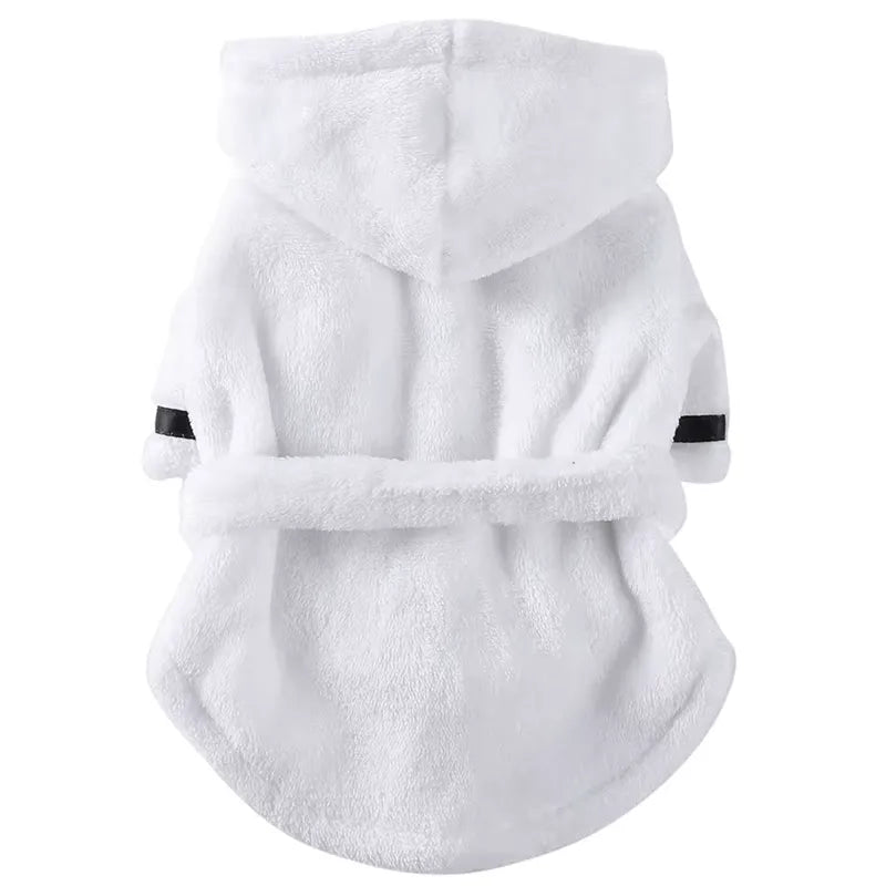 WagBalance™ CozyDry Warm & Absorbent Dog Bathrobe
