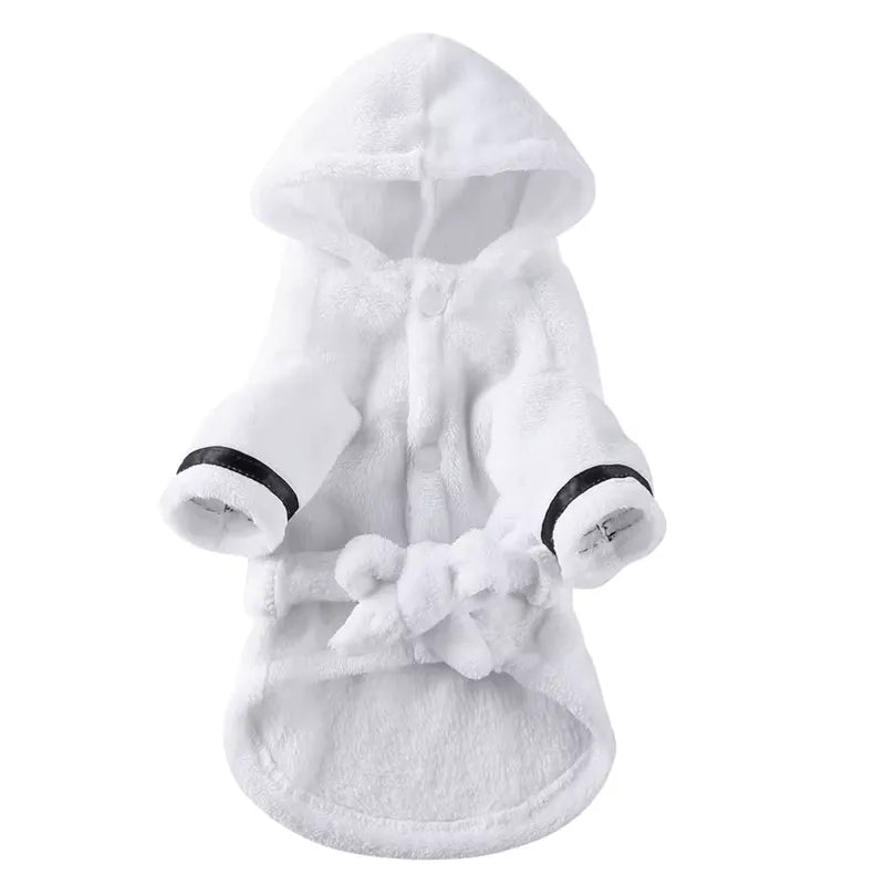 WagBalance™ CozyDry Warm & Absorbent Dog Bathrobe