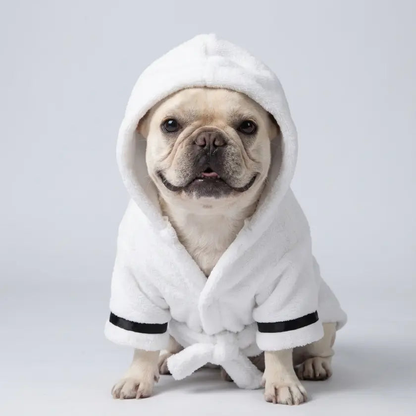 WagBalance™ CozyDry Warm & Absorbent Dog Bathrobe